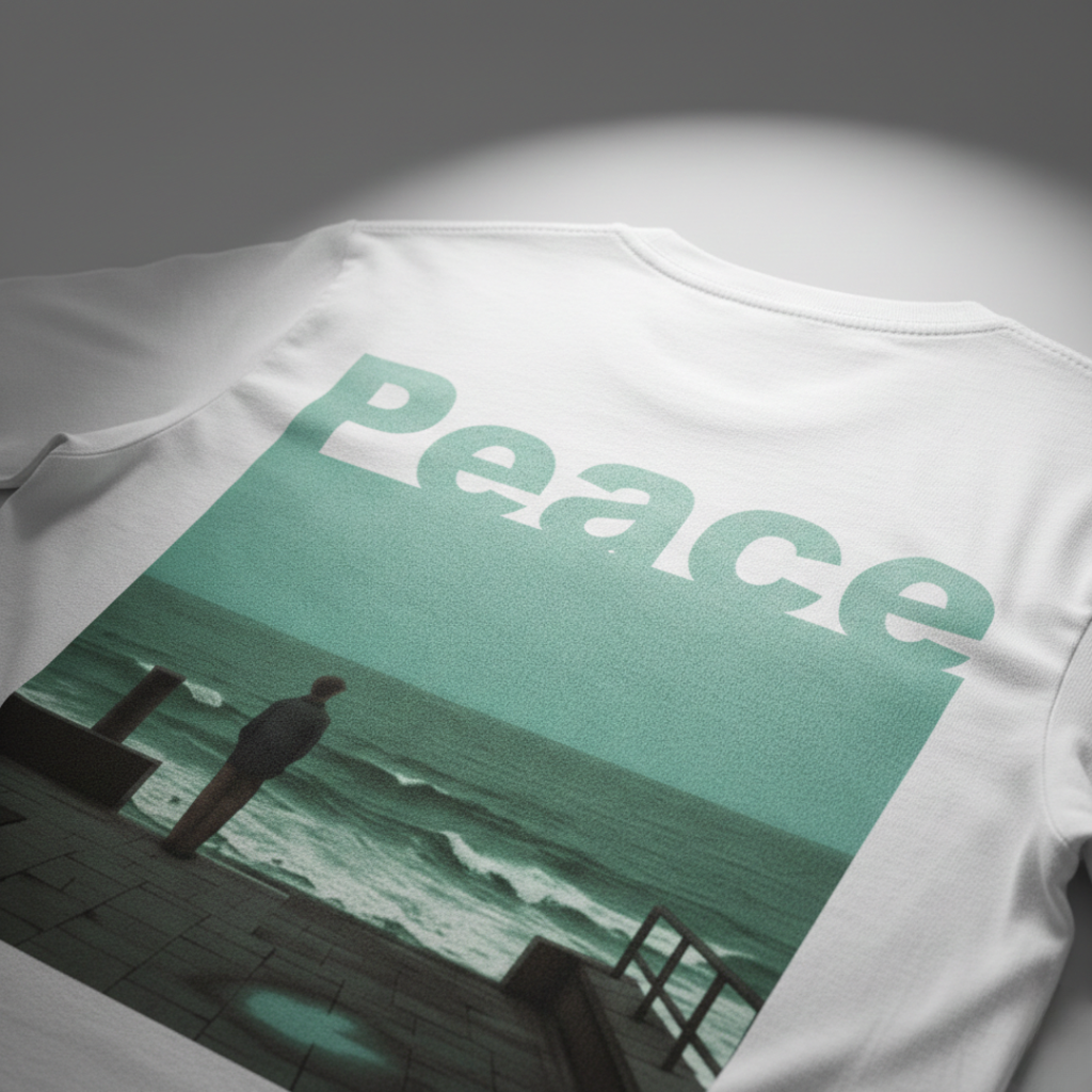 BUMEU Quiet Tide Oversized Tee